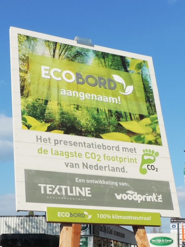 Duurzaam ecobord Textline 2019 harderwijk 